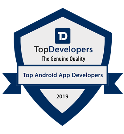 Cubix titled as a top android app developer for 2019 by TopDevelopers.co